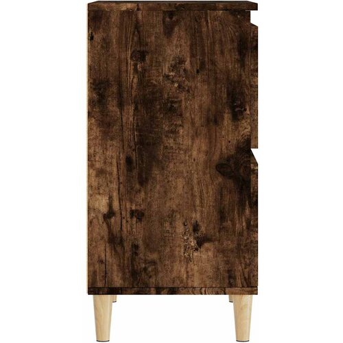  Komoda boja dimljenog hrasta 60 x 35 x 70 cm konstruirano drvo Slike