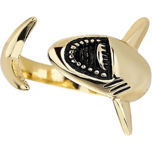 INF Nastavljiv obroč z motivom morskega psa Gold, (21237995) Slike