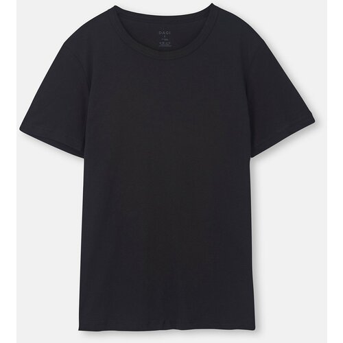 Dagi Black D1160 O Neck T-Shirt Cene