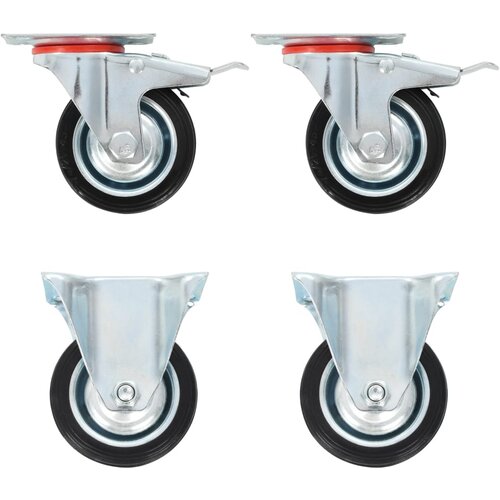 VidaXL Kolesa 4 kosi 75 mm, (21036045) Slike