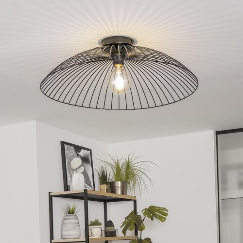  univerzalni abažur curitiba prečnika 60 cm crni Slike