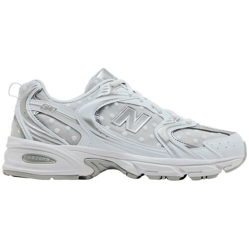 New Balance Nizke superge 530 Silver Metallic Polka Dots Bela Slike