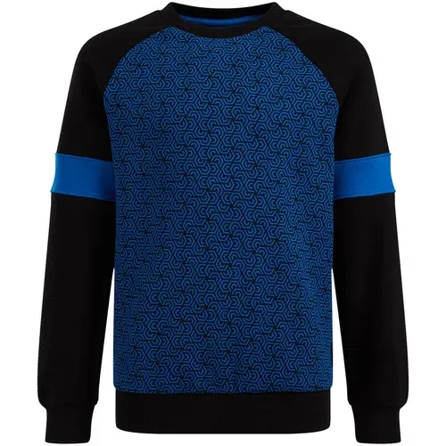 WE Fashion Sweater majica noćno plava / kraljevsko plava