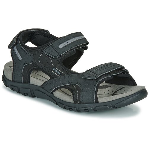 Geox Sandali &amp;amp; Odprti čevlji UOMO SANDAL STRADA Črna Slike