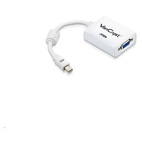 Aten VC920-AT prilagodnik za video kabel Mini DisplayPort VGA (D-Sub) Bijelo Slike