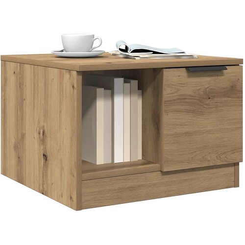  Stol za kavu Artisan hrast 50x50x36 cm izrađeno drvo Slike