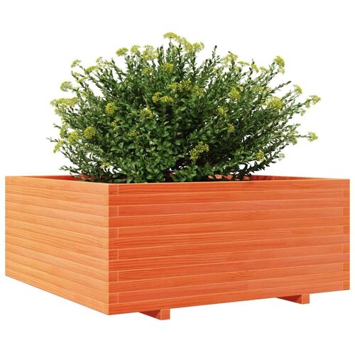 VidaXL Vrtna sadilica vo&amp;scaron;tano smeđe boje 110x110x49 5 cm od borovine Slike