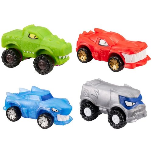 Goo Jit Zu Rastegljivi automobil Gooomobil, Crveni Slike