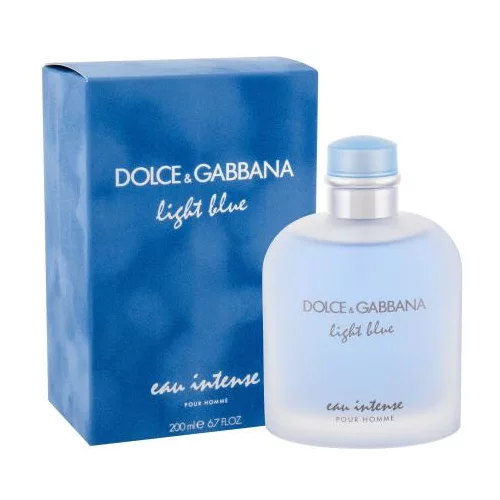 Dolce & Gabbana Light Blue Eau Intense 200 ml parfemska voda za moške