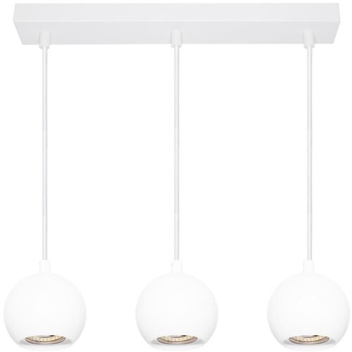 Osram Luster na sajli SPOT SPHERAL 3xGU10/6W/230V bela Slike