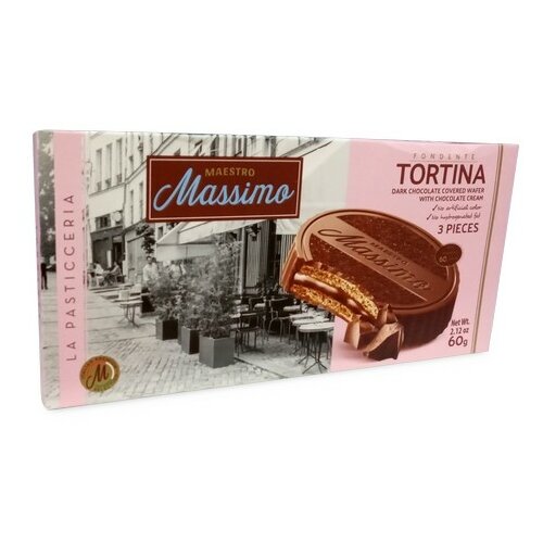 Maestro Massimo massimo napolitanke mlečna čokolada 60g Slike
