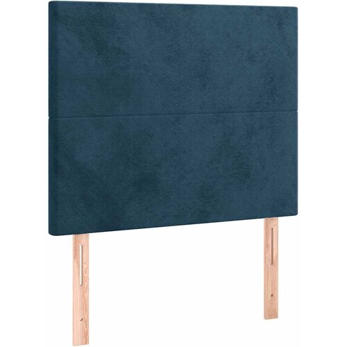 Box spring krevet s madracem tamnoplavi 100x200 cm bar&amp;scaron;unasti Slike