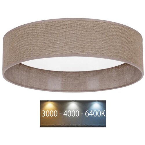  Brilagi - LED plafonsko svetlo VELVET LED/24W/230V 3000/4000/6400K braon Cene