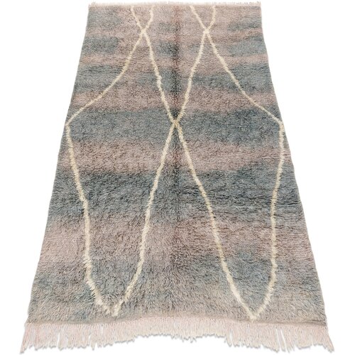 RugsX Preproge BERBER preproga BJ1115 Boujaad ročno tkana iz 145x250 cm Modra Cene