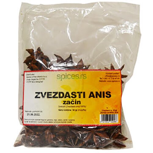 Stamenkovic Zvezdasti anis Spices, 50g Cene