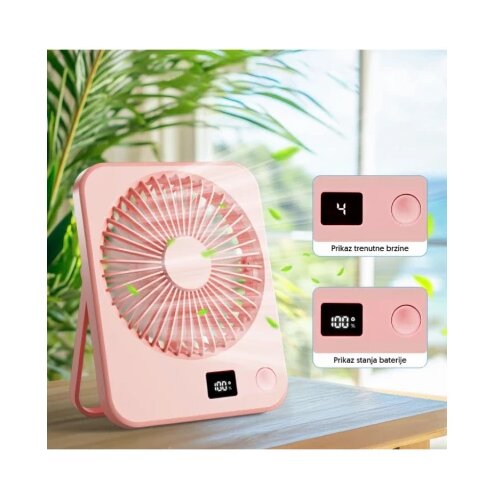  stoni usb mini ventilator sa displejem 17417-5919PK Slike