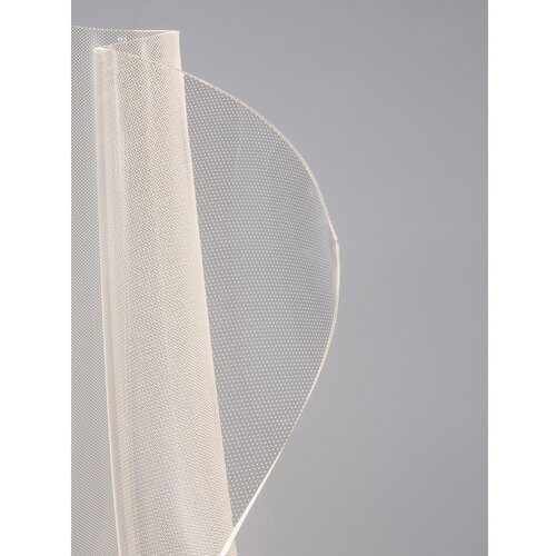 Nova Luce LED stojeća svjetiljka aluminijska u zlatnoj boji sa sjenilom od akrilnog stakla (visina 105 cm) Siderno &amp;ndash; Slike