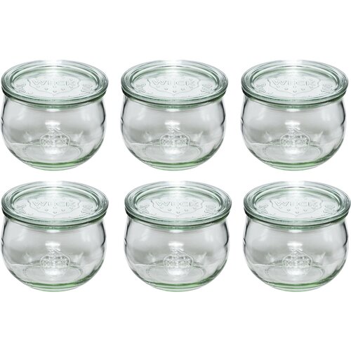 WECK tulpenform-glas 580ml 6er pack Slike