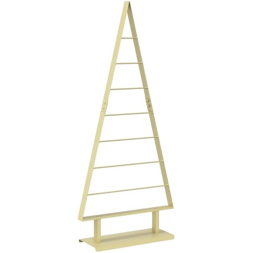  Metalna božićna jelka KUOPIO 125 cm Čelik Zlatno - 125 cm Zlatno Slike