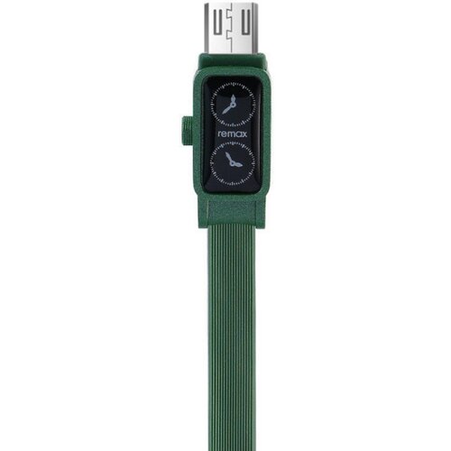 Remax data kabl Watch micro USB RC-113m zeleni 1m Slike