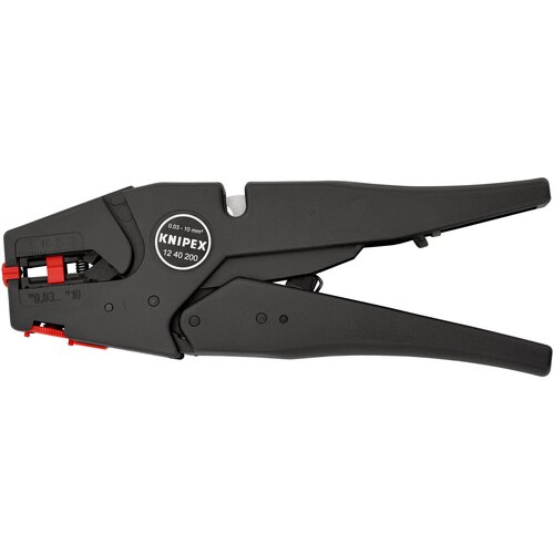 Knipex Abisolierzange selbsteinstell.200mm 12 40 200 SB: samodejno nastavljive klešče za odstranjevanje izolacije, 200mm 12 40 200 SB., (20787030) Cene