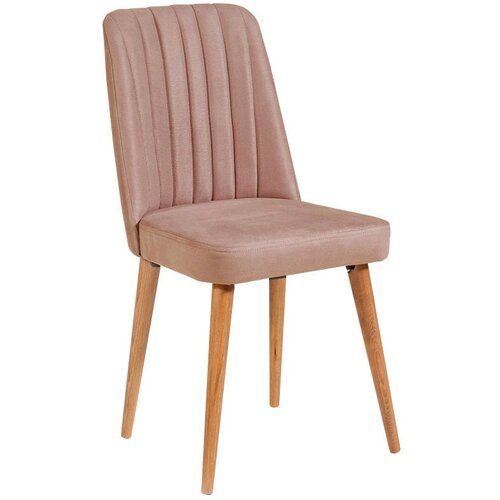 Kalune Design Svijetlo ružičasta bar&amp;scaron;unasta blagovaonska stolica Stormi Sandalye &amp;ndash; Slike