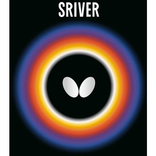 Butterfly guma Sriver L/D13 black 2.1mm Slike