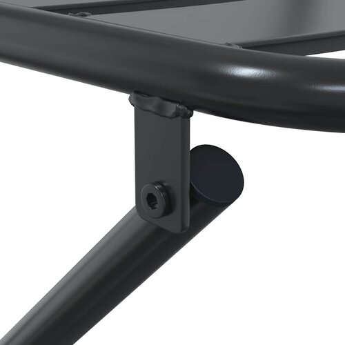 Bistro set za vrt 3 pcs Antracit Čelik Slike