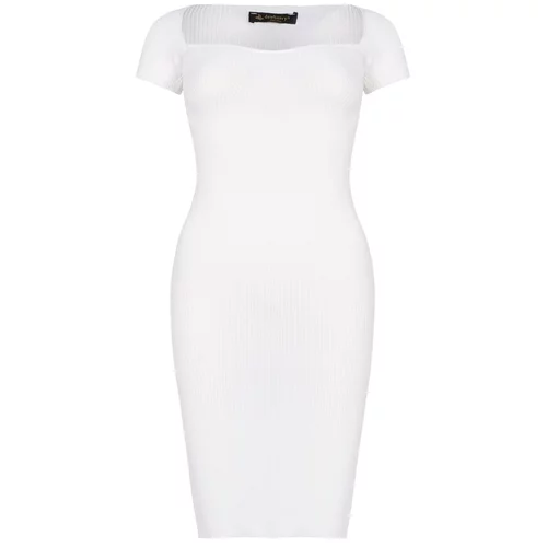 Dewberry Z2016 WOMEN'S DRESS-PLAIN WHITE