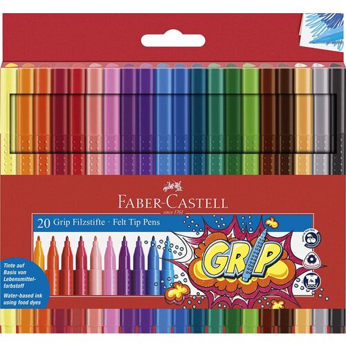 Flomaster šolski faber-castell grip 1/20 FABER-CASTELL Cene
