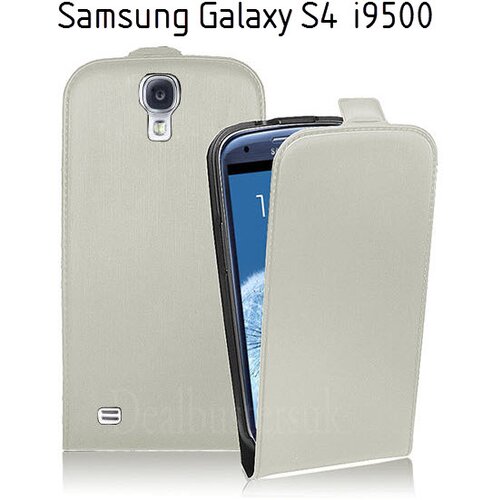  Preklopni etui / ovitek / zaščita za Samsung Galaxy S4 i9500 - beli Cene