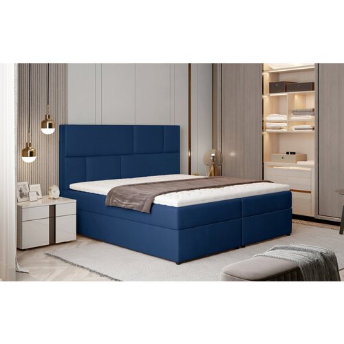 ELTAP Boxspring krevet Florence elegantna udobnost za modernu spavau sobu-140x200-Monolith 77 Slike
