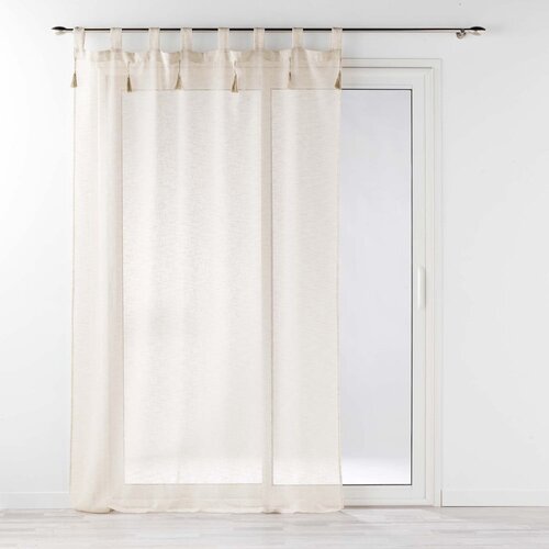 Douceur d intérieur Bež prosojna zavesa 140x240 cm Dalila – Cene
