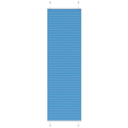  Plisirana zavjesa Plava 65x200 cm &amp;Scaron;irina tkanine 64,4 cm Poliester Slike
