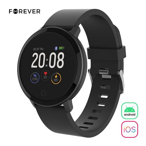 Forever pametna ura ForeVive Lite SB-315, 1.3" (3,38cm) zaslon, Bluetooth 5.0, Android + iOS, aplikacija, IP67, črna, (21158645) Cene