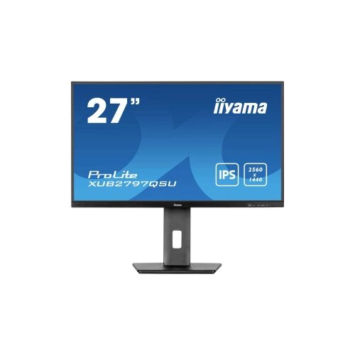 Iiyama ProLite XUB2797QSU-B2 LED zaslon Energetska učinkovitost 2021 E (A - G) 68.6 cm (27 palac) 2560 x 1440 piksel 16: Cijene