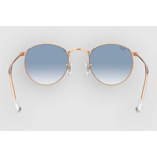 Ray-ban Round Metal RB3447 92023F L (50) Zlata/Modra Slike