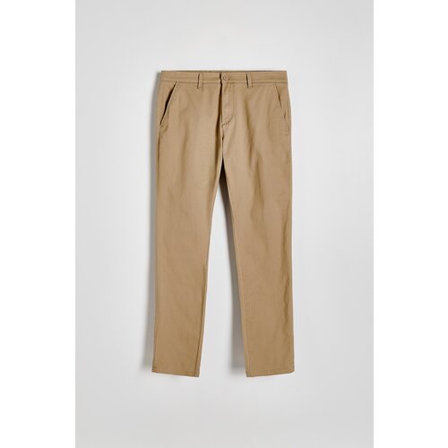 Reserved - Chino slim fit hlače - bež Slike
