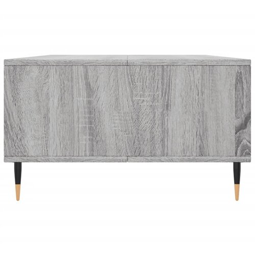  Stolić za kavu siva boja hrasta 104x60x35 cm konstruirano drvo Slike
