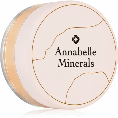 Annabelle Minerals Radiant Mineral Foundation mineralni puder u prahu za sjaj lica nijansa Golden Sand 4 g
