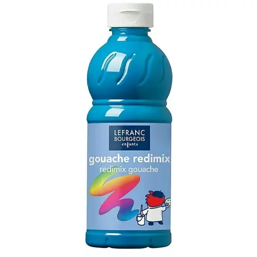  Redimix tempera Lefranc & Bourgeois (500 ml, barva: turkizna)