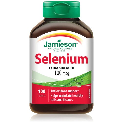 Jamieson selen 100 mcg, 100 tableta – podrška imunitetu i antioksidativna zaštita Cene
