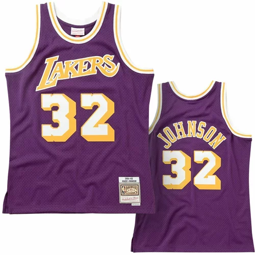Mitchell And Ness Magic Johnson 32 Los Angeles Lakers 1984-85 Mitchell & Ness Swingman dres
