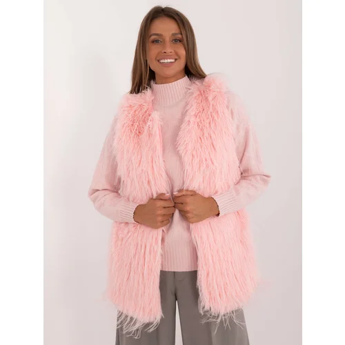 Wool Fashion Italia Vest-AT-KZ-2349-1.31P-light pink