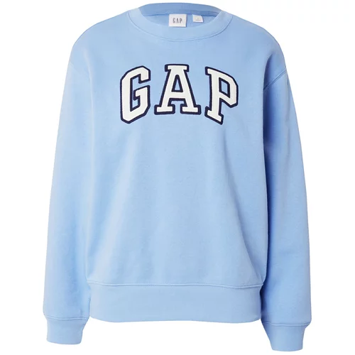 GAP Sweater majica 'HERITAGE' mornarsko plava / svijetloplava / bijela