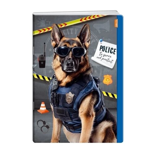  Premium sveska 60 lista fuzzy pets - odaberite motiv a4 dikto policijski pas ( B2C05453 ) Cene