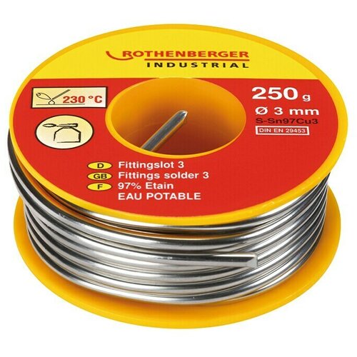 Rothenberger Industrial Žica za lemljenje 3 Sn97Cu3 (Promjer: 3 mm, 250 mg) Cijene