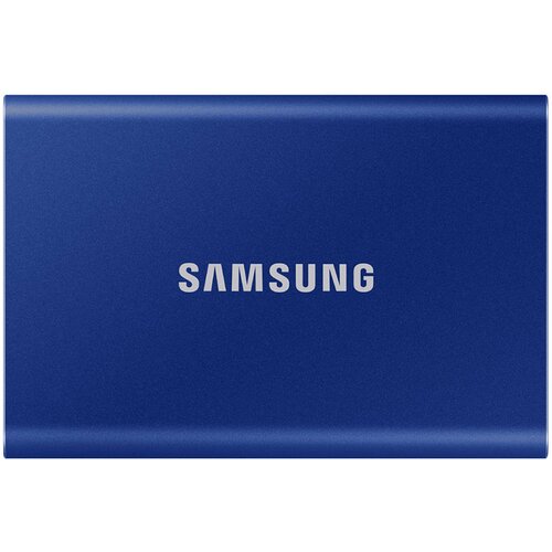 Samsung Eksterni 2TB Samsung Portable T7 Indigo Blue USB 3.2 MU-PC2T0H/WW Slike
