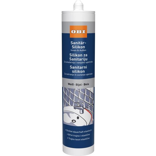 OBI sanitarni silikon Bel 310 ml Slike