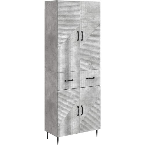  Set ormara 2 pcs Betonska siva 66 x 34,5 x 89,5 cm Cene